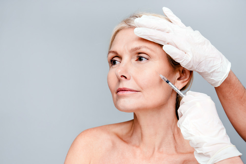 Botox-Behandlung im Gesichtsbereich